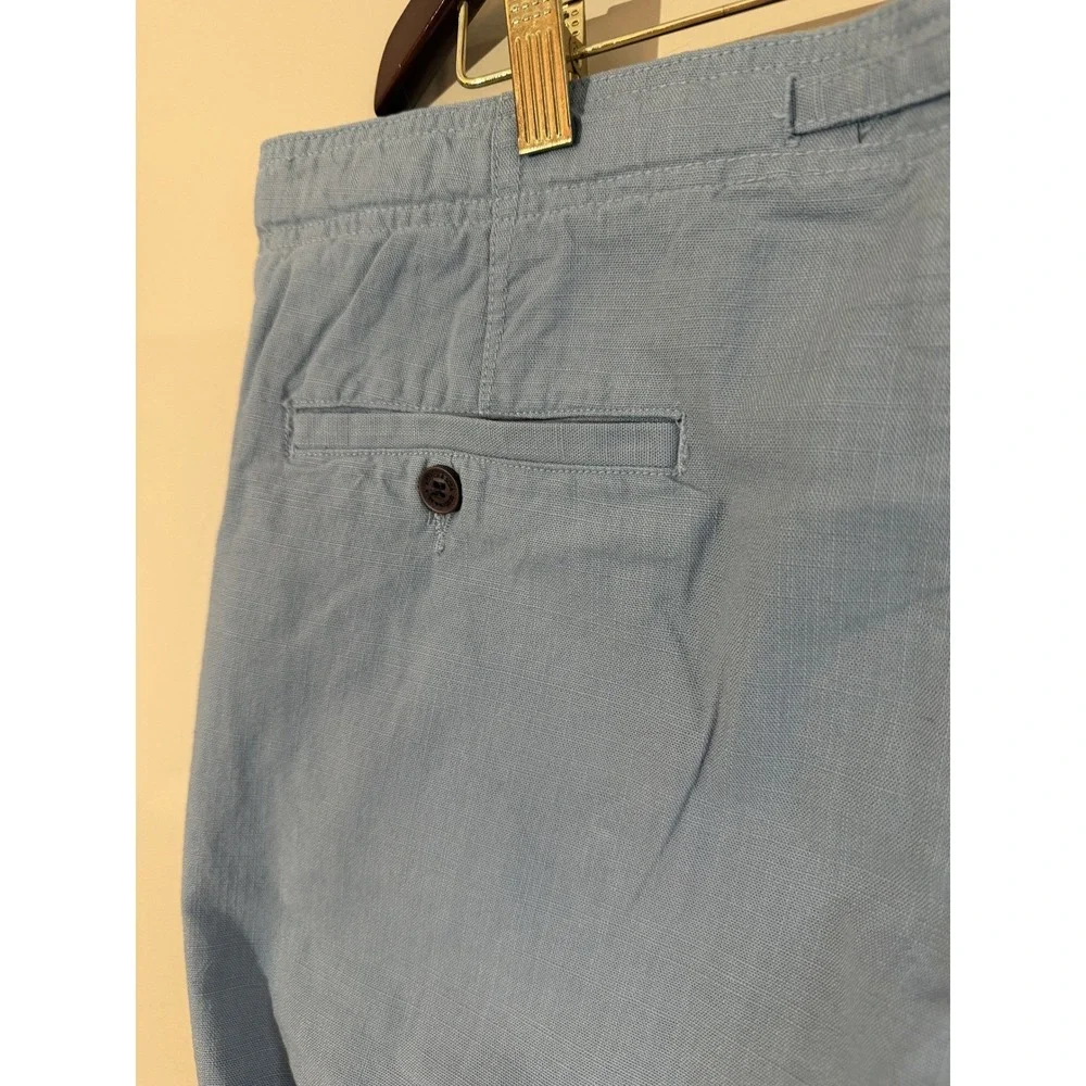 Scotch & Soda Mott Super Slim Fit Chino Pants Men's 36 Light Blue Drawstring NWT